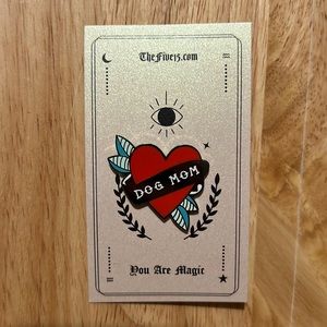 Dog Mom Enamel Pin